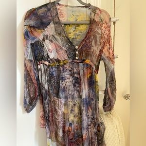 ZIMMERMANN Luminous Silk Chiffon Mini Dress